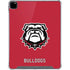 University of Georgia Bulldogs Logo iPad Pro 12.9in (2020) Clear Case